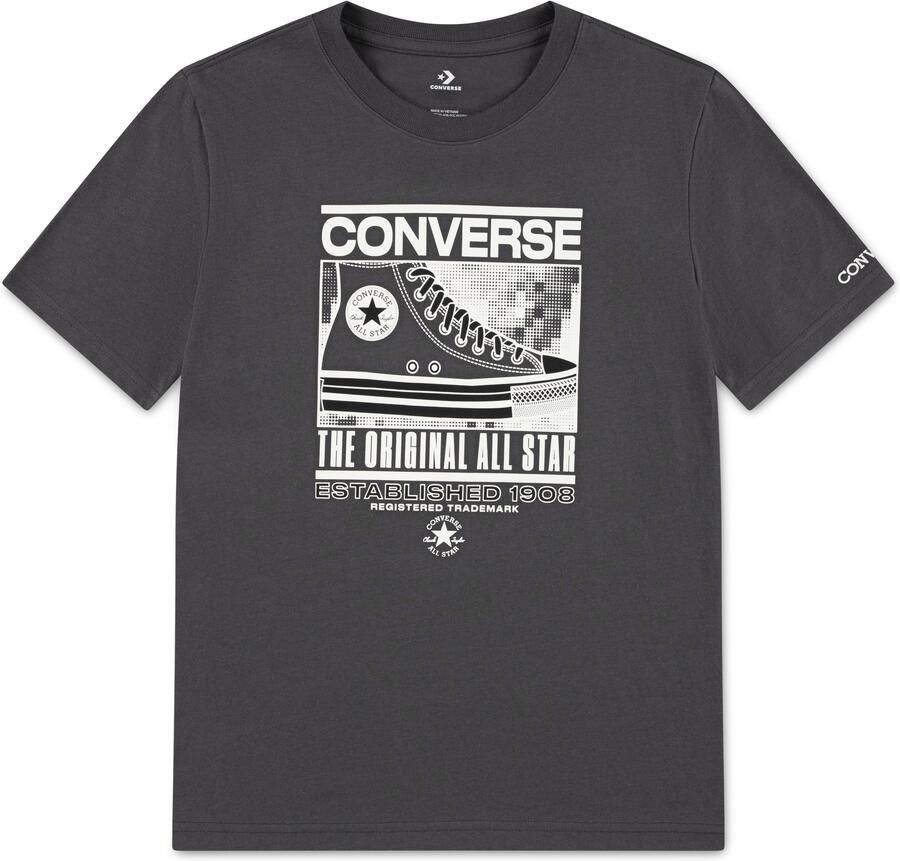 Converse T-shirt CNVB STATIC BACKGROUND SNKR SS (1-delig) - Foto 3
