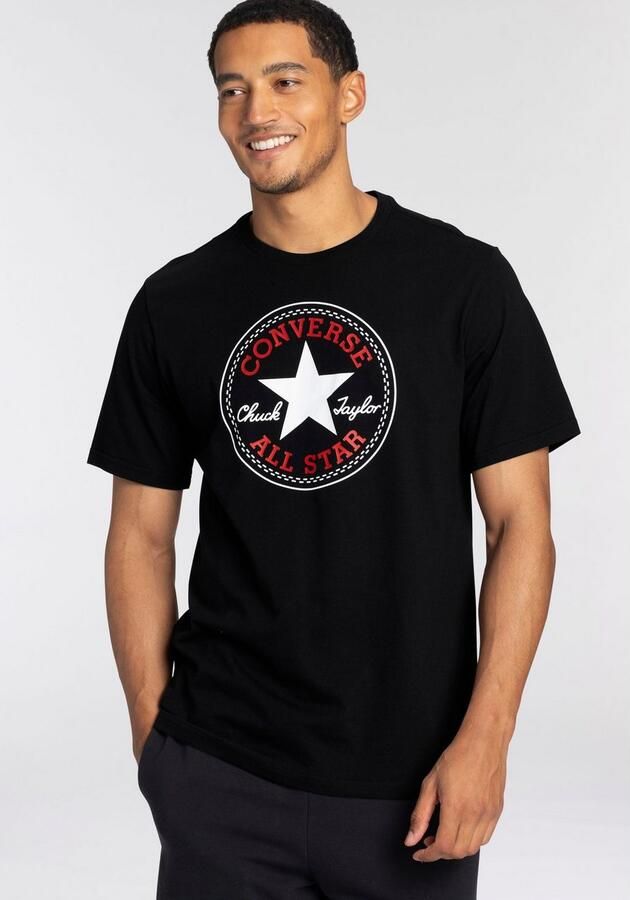 Converse T-shirt GO-TO ALL STAR PATCH STANDARD-FIT T-SHIRT (1-delig) - Foto 3