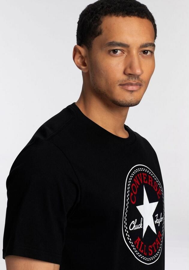 Converse T-shirt GO-TO ALL STAR PATCH STANDARD-FIT T-SHIRT (1-delig) - Foto 5