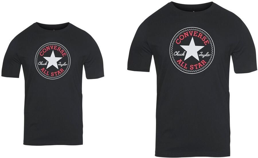 Converse T-shirt GO-TO ALL STAR PATCH STANDARD-FIT T-SHIRT (1-delig) - Foto 6