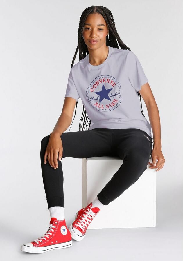 Converse T-shirt UNISEX GO-TO ALL STAR PATCH LOGO STANDARD FIT T-SHIRT (1-delig) - Foto 6