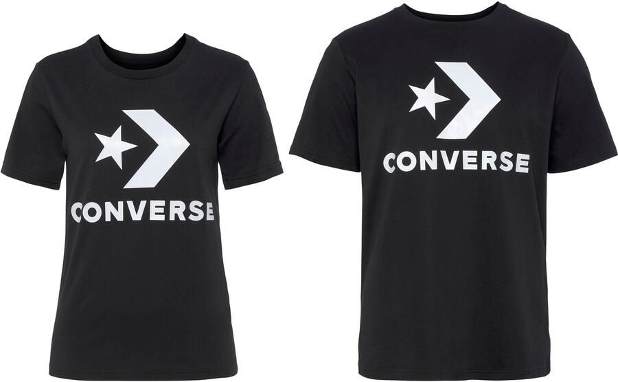 Converse T-shirt Unisex GO-TO STAR CHEVRON LOGO STANDARD-FIT (1-delig) - Foto 12