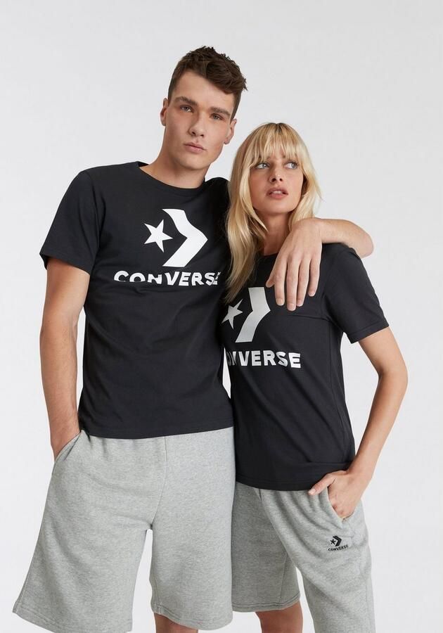 Converse T-shirt Unisex GO-TO STAR CHEVRON LOGO STANDARD-FIT (1-delig) - Foto 5