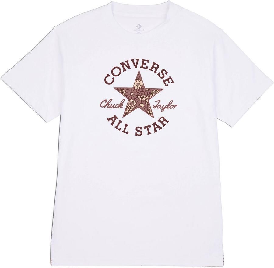 Converse T-shirt WOMEN'S FLORAL PATCH T-SHIRT