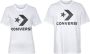 Converse Standard Fit Center Tar Chev Ss Tee T-shirts Kleding white maat: S beschikbare maaten:S - Thumbnail 3