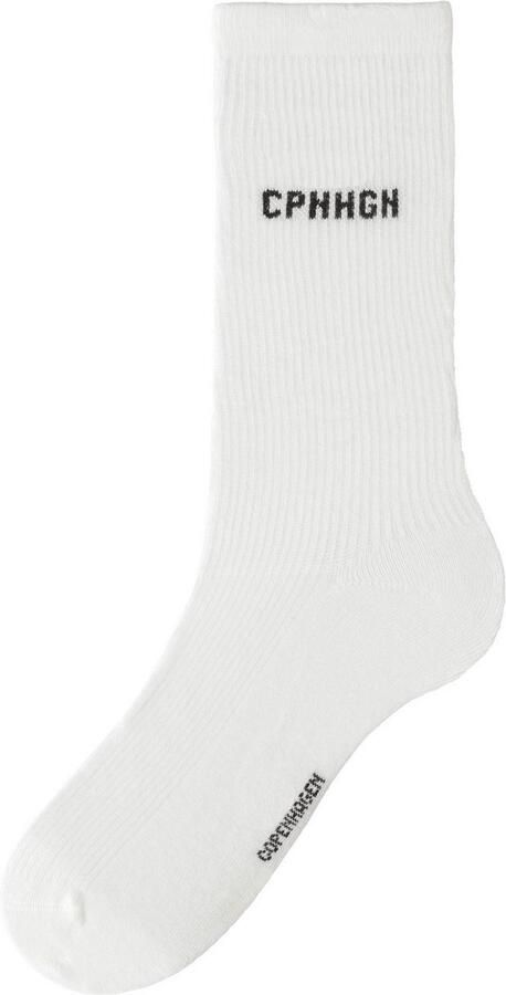 Copenhagen Studios Basic sokken met ribstructuur en borduursel (set 3 paar) - Foto 6