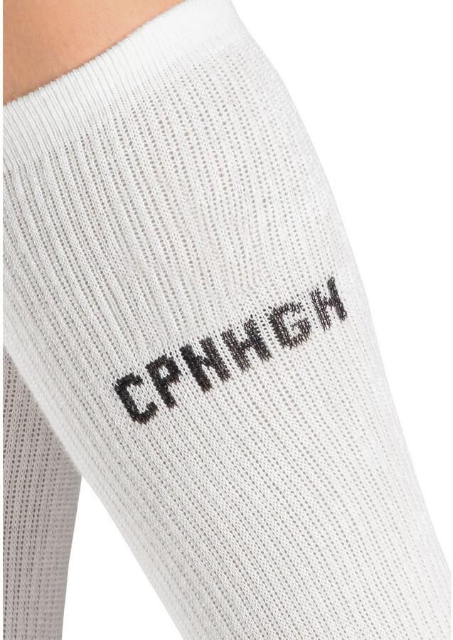 Copenhagen Studios Basic sokken met ribstructuur en borduursel (set 3 paar) - Foto 3