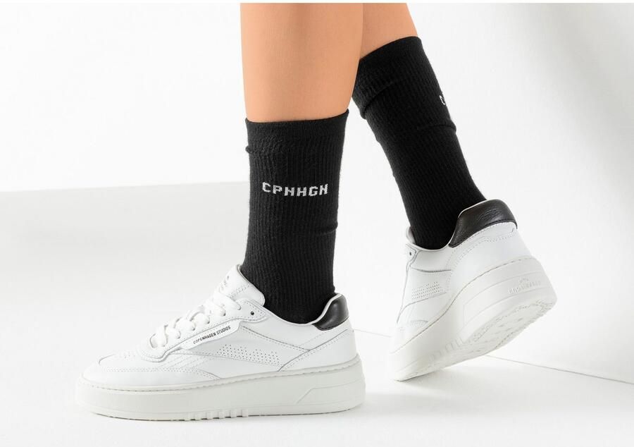 Copenhagen Studios Basic sokken met ribstructuur en borduursel (set 3 paar) - Foto 4