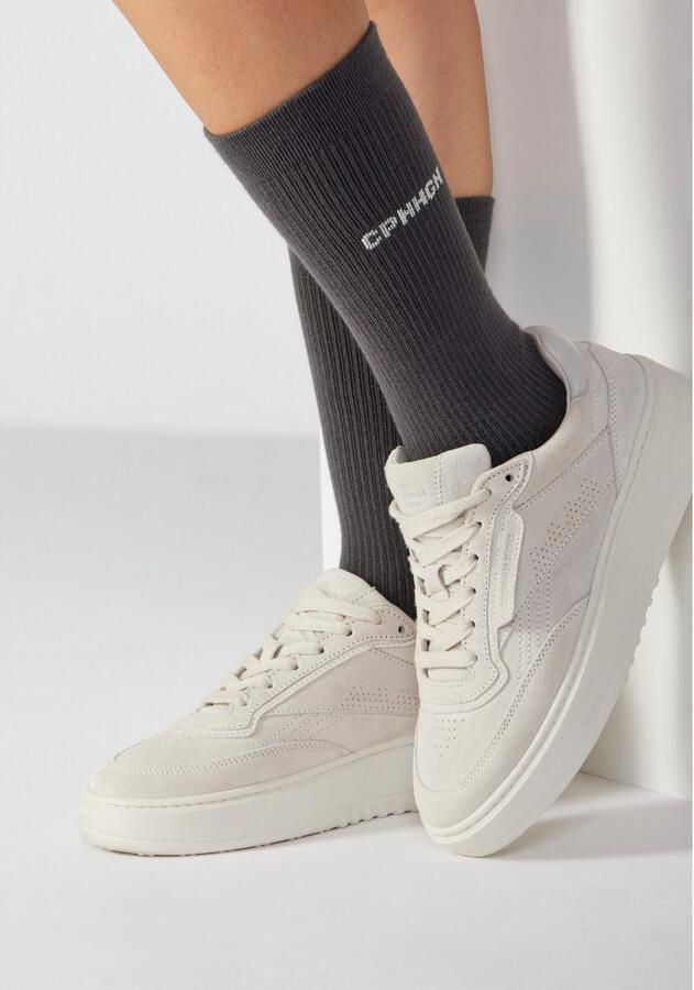 Copenhagen Studios Basic sokken met ribstructuur en borduursel (set 3 paar) - Foto 14