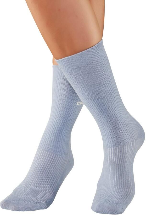 Copenhagen Studios Basic sokken met ribstructuur en borduursel (set 3 paar) - Foto 17