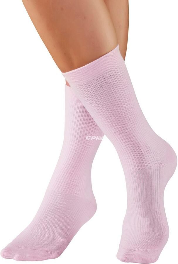 Copenhagen Studios Basic sokken met ribstructuur en borduursel (set 3 paar) - Foto 18