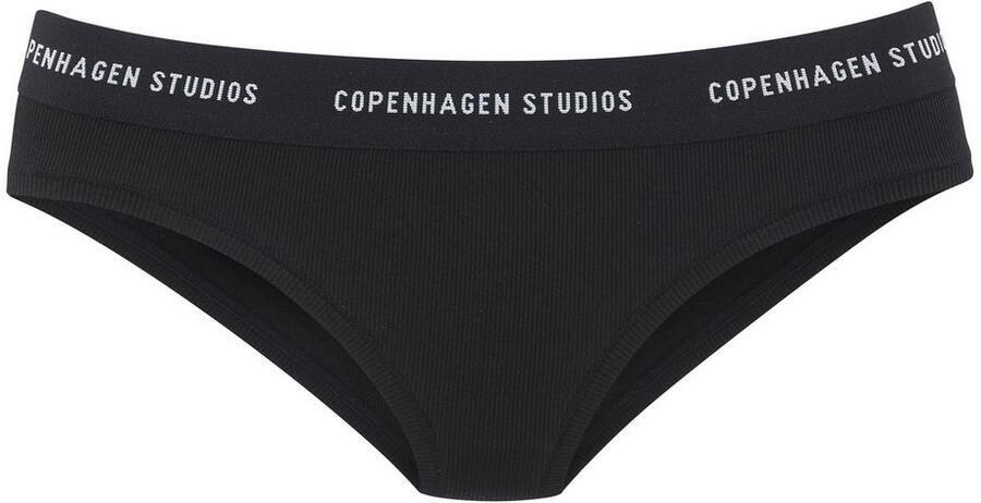 Copenhagen Studios Bikinibroekje Met zachte logoband van geribde bio-katoenkwaliteit (Set van 2) - Foto 5