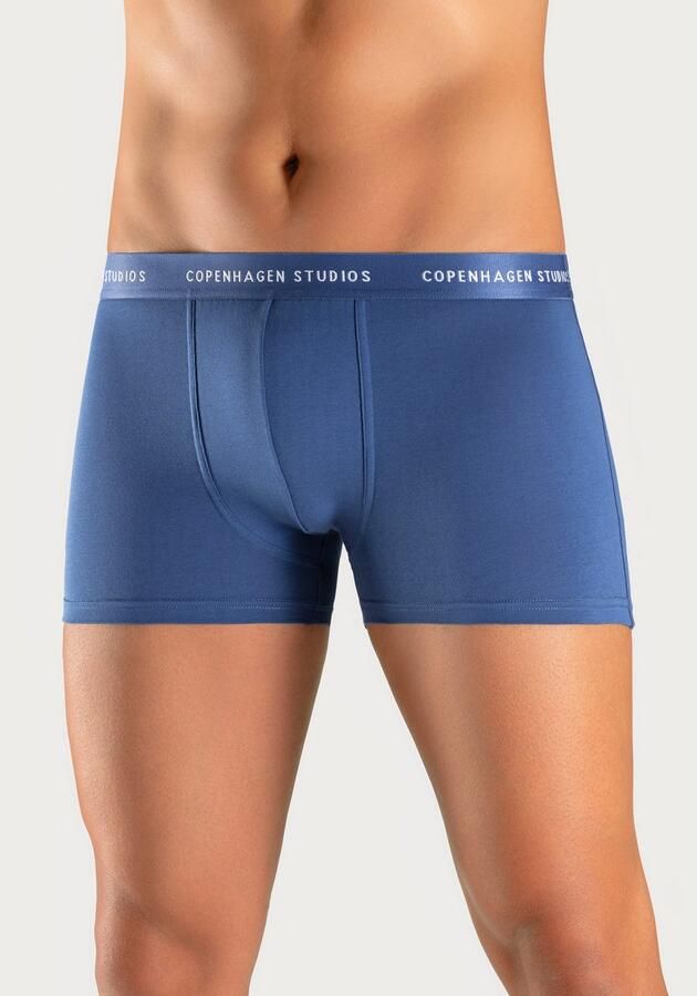 Copenhagen Studios Boxershort voor heren met gekleurde logo-tailleband (set 3 stuks) - Foto 3