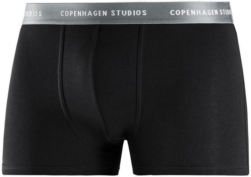 Copenhagen Studios Boxershort voor heren met gekleurde logo-tailleband (set 3 stuks) - Foto 4
