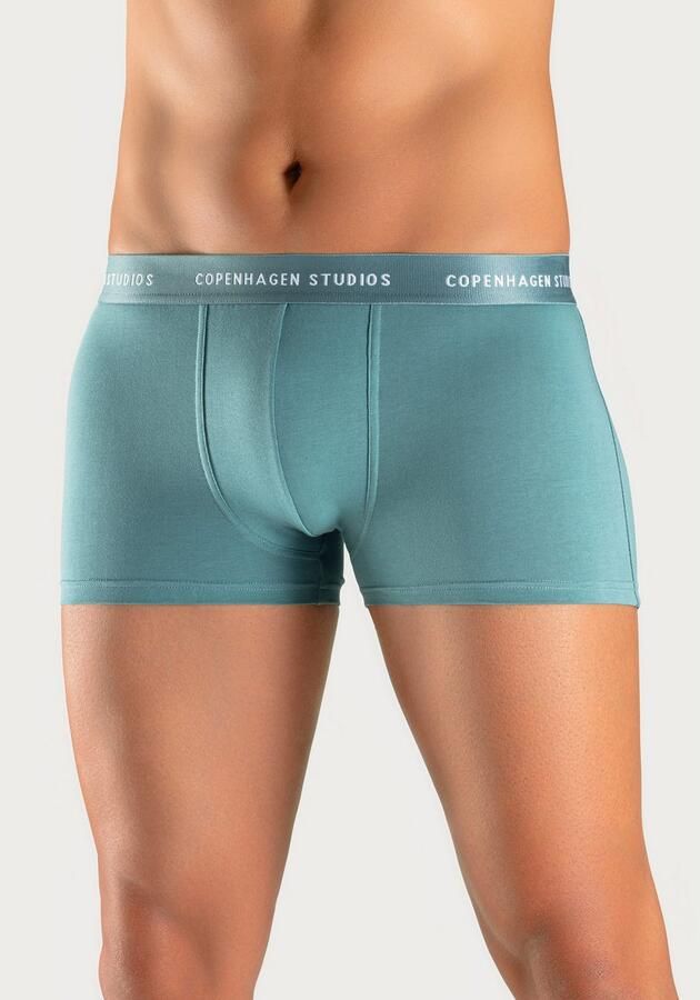 Copenhagen Studios Boxershort voor heren met gekleurde logo-tailleband (set 3 stuks) - Foto 3