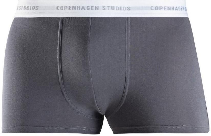 Copenhagen Studios Boxershort voor heren met witte logo-tailleband (set 3 stuks) - Foto 5