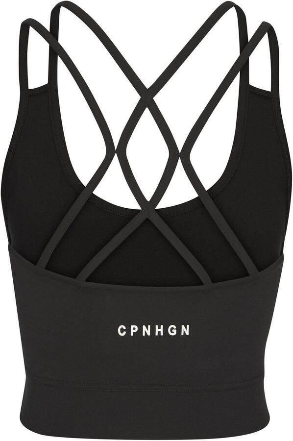 Copenhagen Studios Crop-top met gekruiste bandjes en uitneembare pads - Foto 9