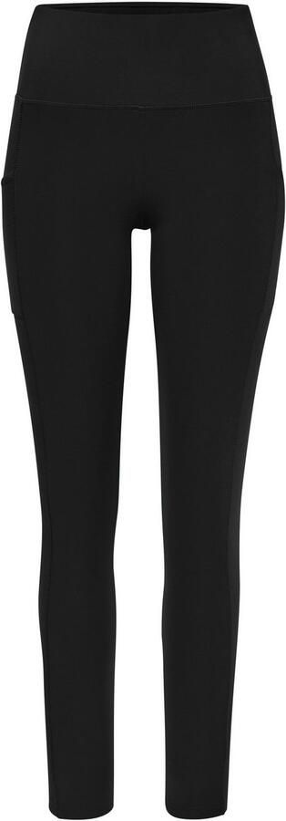 Copenhagen Studios Functionele legging met mesh-inzet en telefoontas aan het been - Foto 7