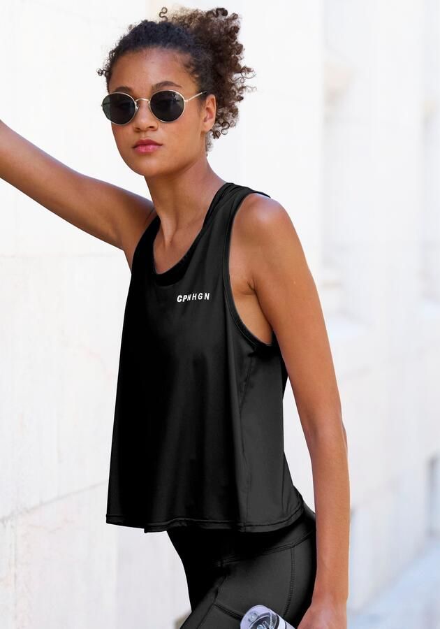 Copenhagen Studios Functionele top met uitsnijdingen aan de achterkant - Foto 4