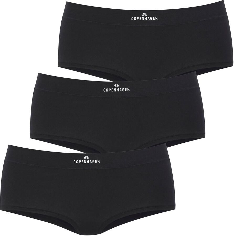 Copenhagen Studios Hipster Met logoprint bij de band van zachte bio-katoenkwaliteit (Set van 3) - Foto 5
