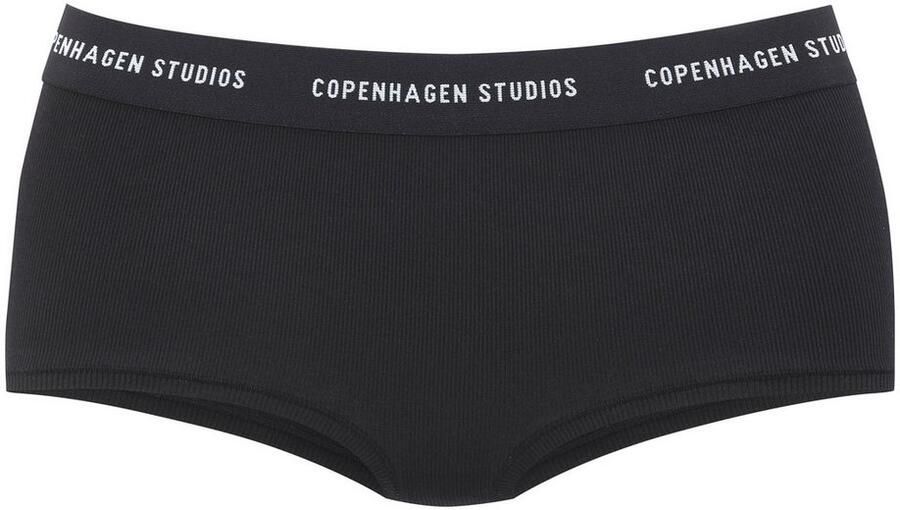 Copenhagen Studios Hipster Met zachte logoband van geribde bio-katoenkwaliteit (Set van 2) - Foto 4