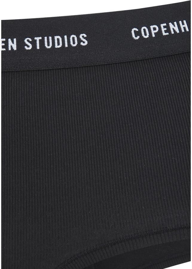 Copenhagen Studios Hipster Met zachte logoband van geribde bio-katoenkwaliteit (Set van 2)