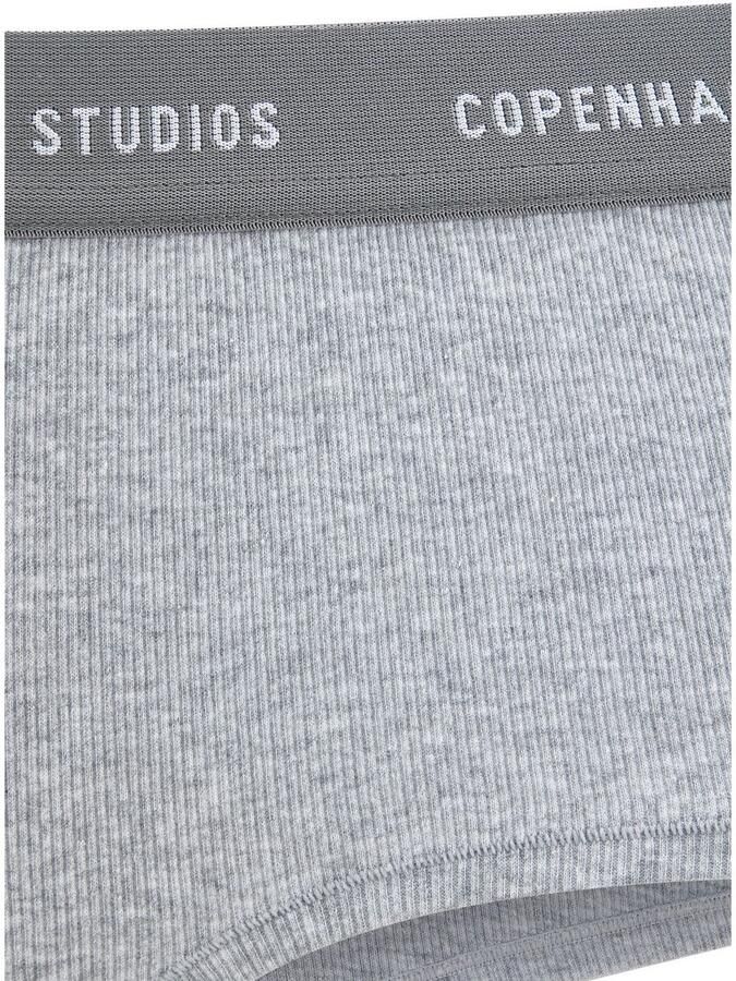 Copenhagen Studios Hipster Met zachte logoband van geribde bio-katoenkwaliteit (Set van 2)