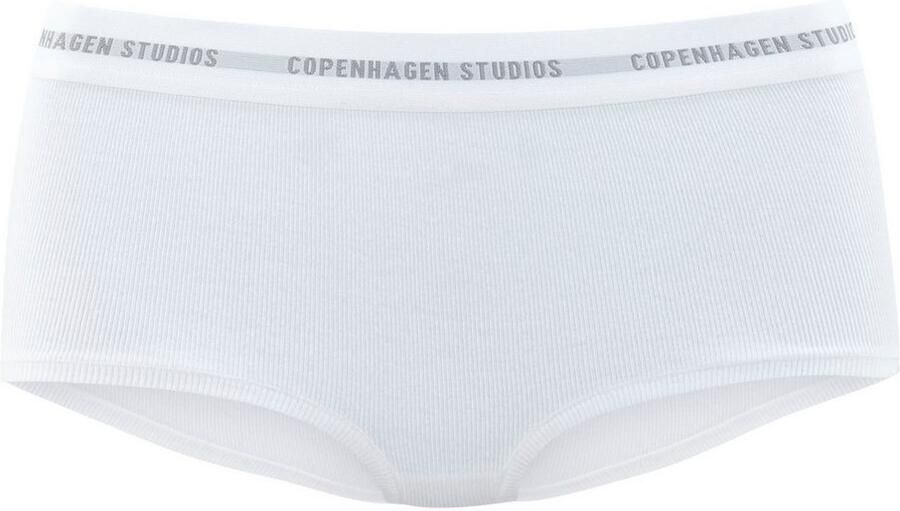 Copenhagen Studios Hipster Met zachte logoband van geribde bio-katoenkwaliteit (Set van 2) - Foto 4