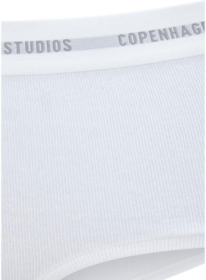 Copenhagen Studios Hipster Met zachte logoband van geribde bio-katoenkwaliteit (Set van 2)