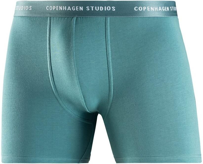 Copenhagen Studios Lange boxershort Boxershorts voor heren met langere pijpen en logo-tailleband (set 3 stuks) - Foto 6