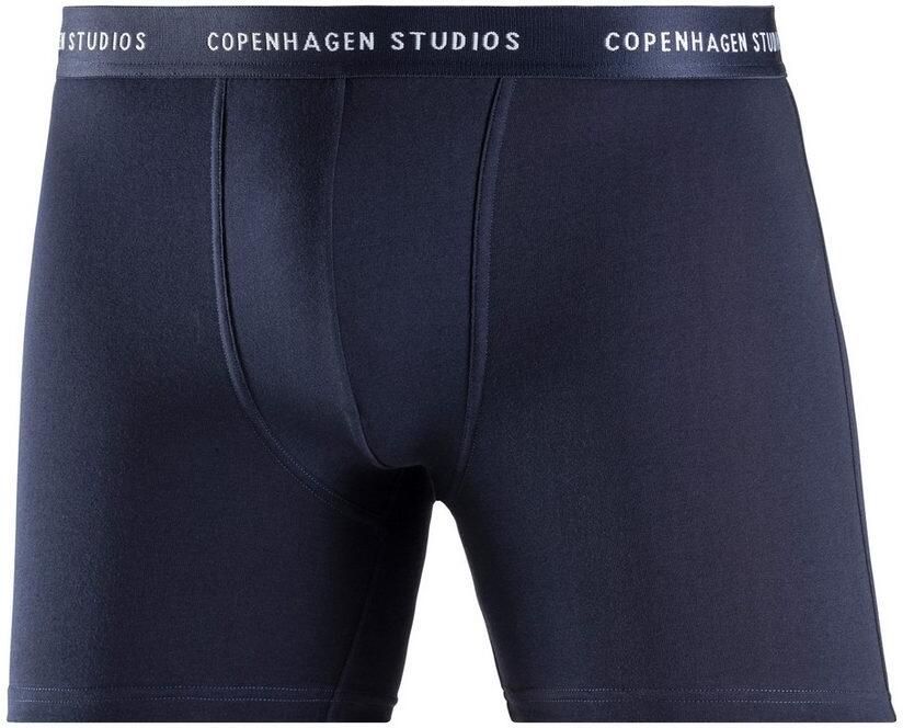 Copenhagen Studios Lange boxershort Boxershorts voor heren met langere pijpen en logo-tailleband (set 3 stuks) - Foto 7