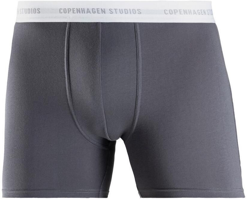 Copenhagen Studios Lange boxershort Boxershorts voor heren met langere pijpen en logo-tailleband (3 stuks) - Foto 5
