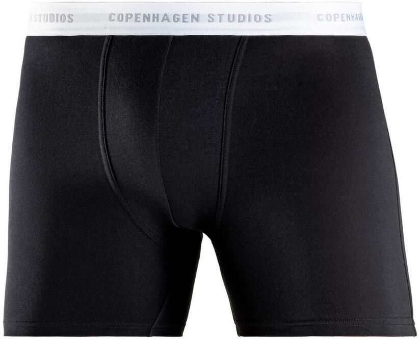 Copenhagen Studios Lange boxershort Boxershorts voor heren met langere pijpen en logo-tailleband (3 stuks) - Foto 5