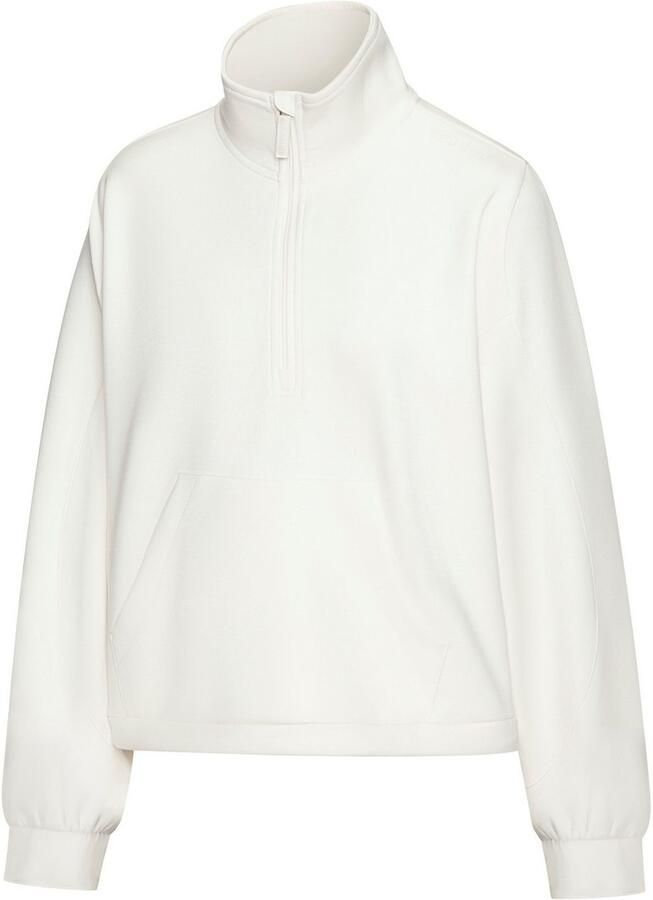 Copenhagen Studios Shirt met lange mouwen gemaakt van hoogwaardig materiaal met staande kraag en rits - Foto 2