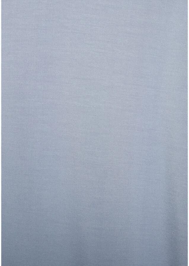 Copenhagen Studios Shirt met lange mouwen gemaakt van hoogwaardig materiaal met staande kraag en rits - Foto 2