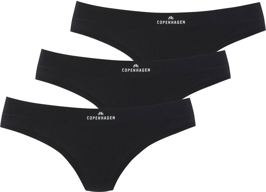 Copenhagen Studios String Met logoprint bij de band van zachte bio-katoenkwaliteit (Set van 3) - Foto 5