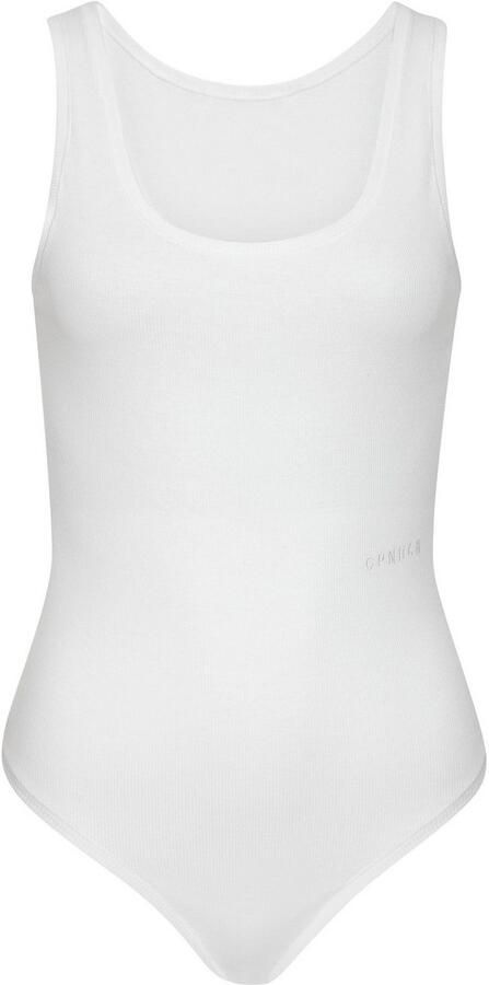 Copenhagen Studios Stringbody Met hoogwaardige logoborduring van geribde bio-katoenkwaliteit - Foto 4