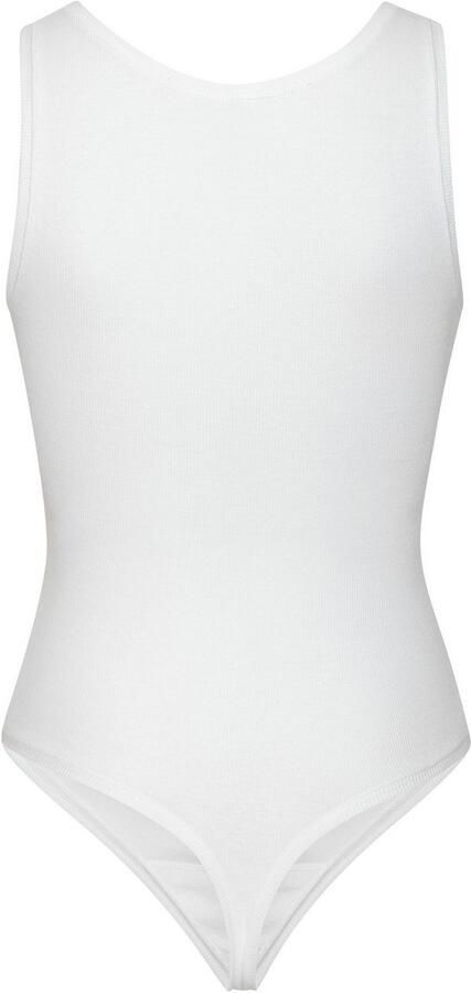 Copenhagen Studios Stringbody Met hoogwaardige logoborduring van geribde bio-katoenkwaliteit - Foto 5