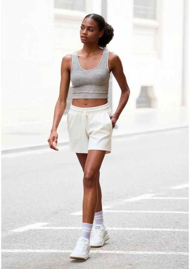 Copenhagen Studios Sweatshort uit hoogwaardige materiaal - Foto 5