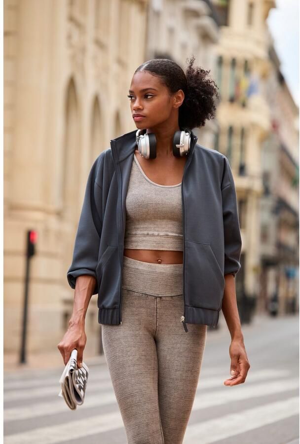 Copenhagen Studios Sweatvest van hoogwaardig materiaal - Foto 3