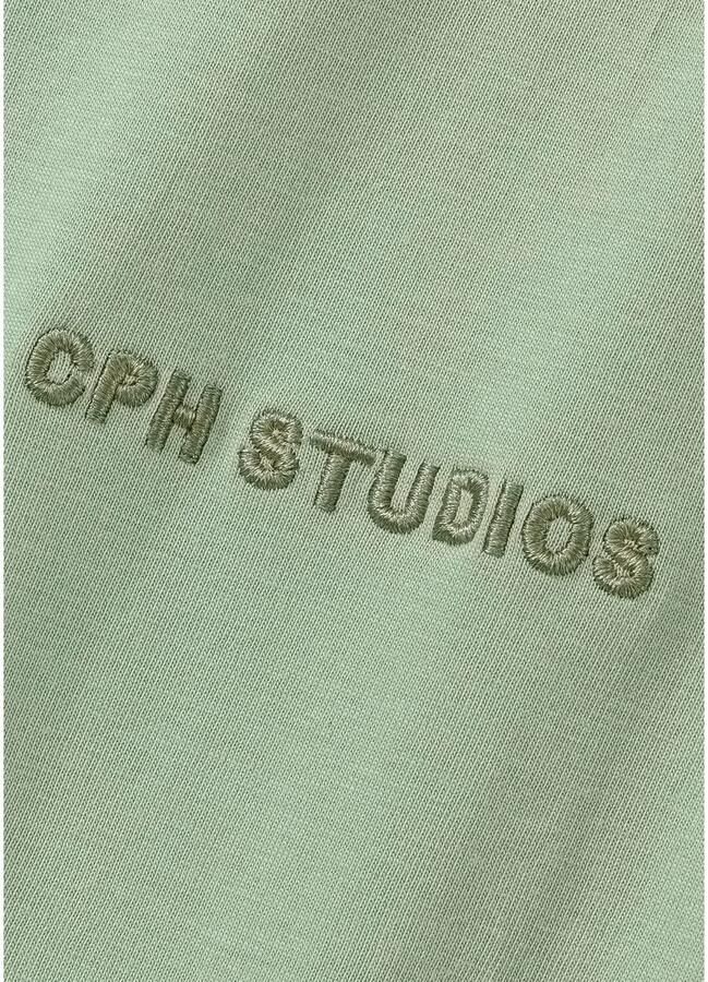 Copenhagen Studios T-shirt Met hoogwaardige logoborduring loose-fit oversized shirt van zware biologische katoenkwaliteit - Foto 2