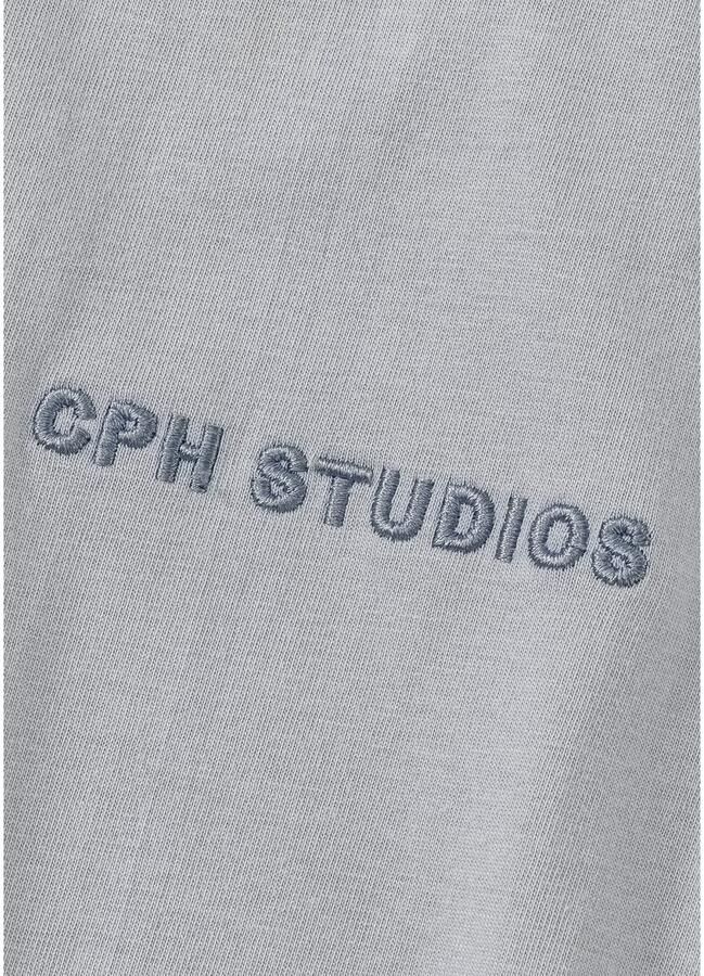 Copenhagen Studios T-shirt Met hoogwaardige logoborduring loose-fit oversized shirt van zware biologische katoenkwaliteit - Foto 2