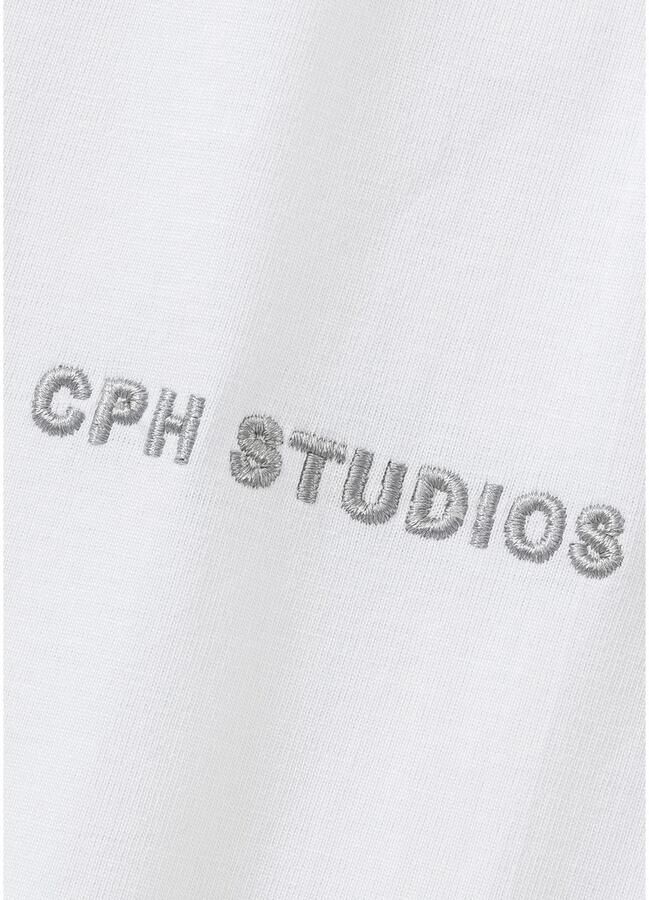 Copenhagen Studios T-shirt Met hoogwaardige logoborduring loose-fit oversized shirt van zware biologische katoenkwaliteit - Foto 2