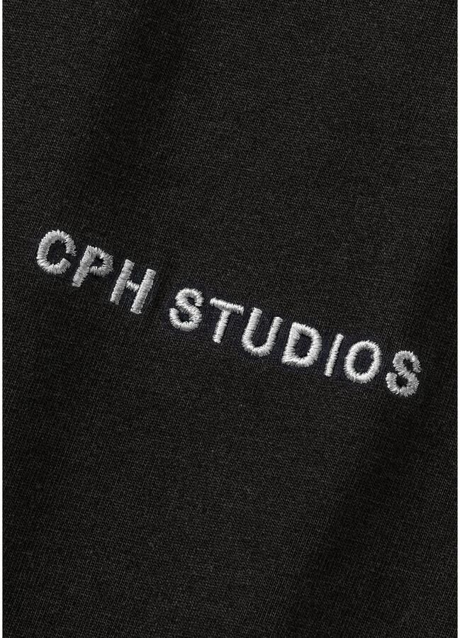 Copenhagen Studios T-shirt Met hoogwaardige logoborduring loose-fit oversized shirt van zware biologische katoenkwaliteit - Foto 2