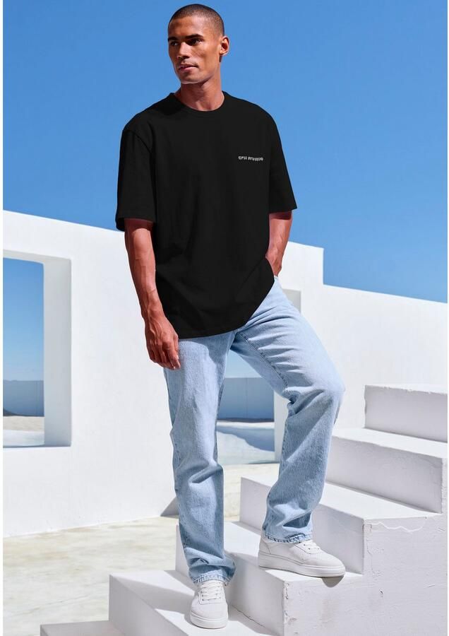 Copenhagen Studios T-shirt Met hoogwaardige logoborduring loose-fit oversized shirt van zware biologische katoenkwaliteit - Foto 3