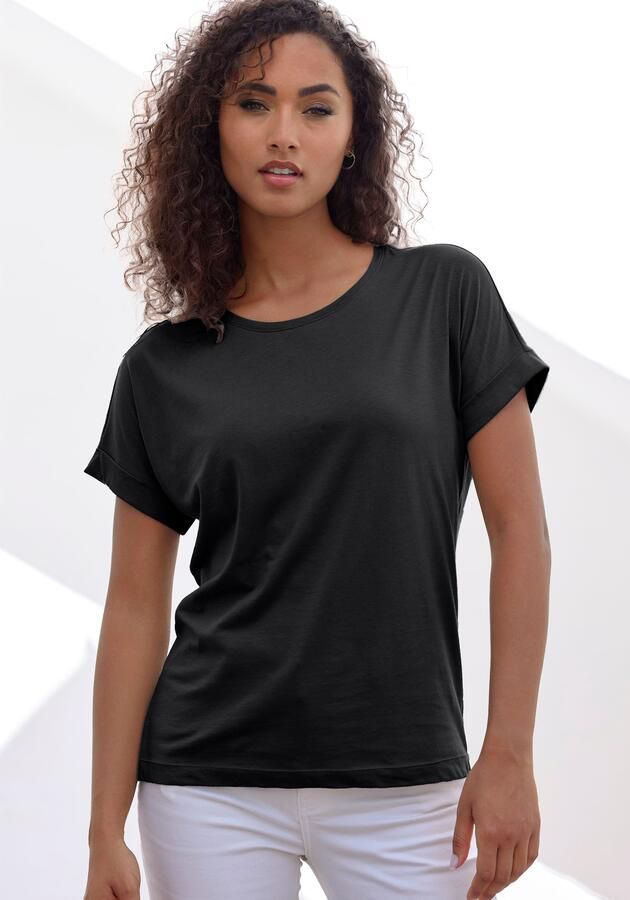 Copenhagen Studios T-shirt Met subtiele logoprint achteraan van zachte jersey kwaliteit met biologische katoen - Foto 5