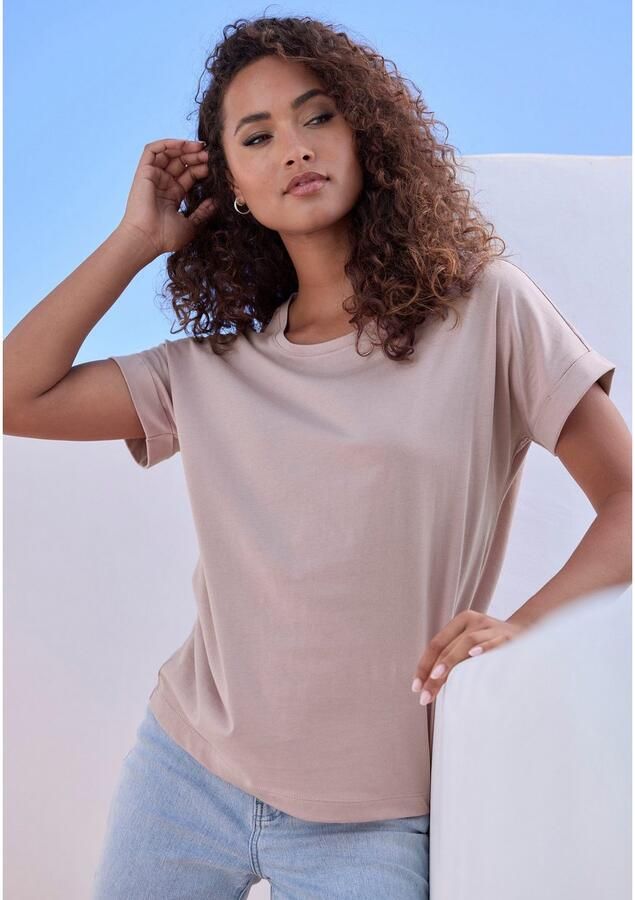 Copenhagen Studios T-shirt Met subtiele logoprint achteraan van zachte jersey kwaliteit met biologische katoen - Foto 5