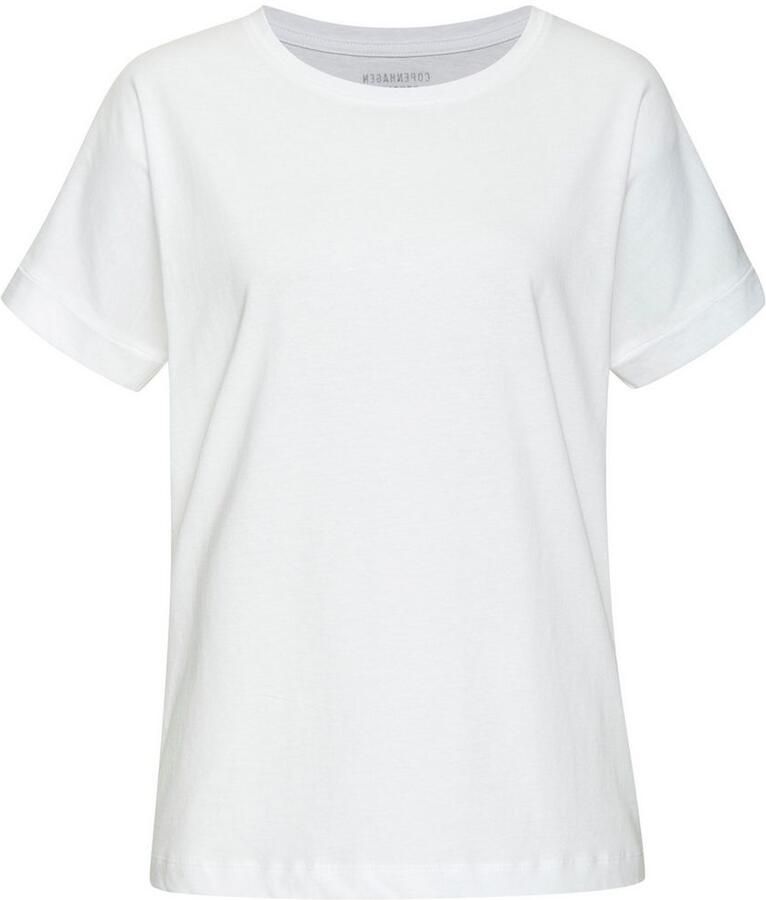 Copenhagen Studios T-shirt Met subtiele logoprint achteraan van zachte jersey kwaliteit met biologische katoen