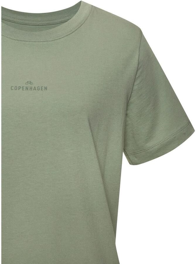 Copenhagen Studios T-shirt Met subtiele logoprint vooraan van zachte jersey kwaliteit met biologische katoen - Foto 2