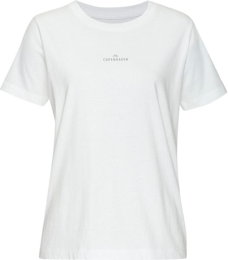 Copenhagen Studios T-shirt Met subtiele logoprint vooraan van zachte jersey kwaliteit met biologische katoen